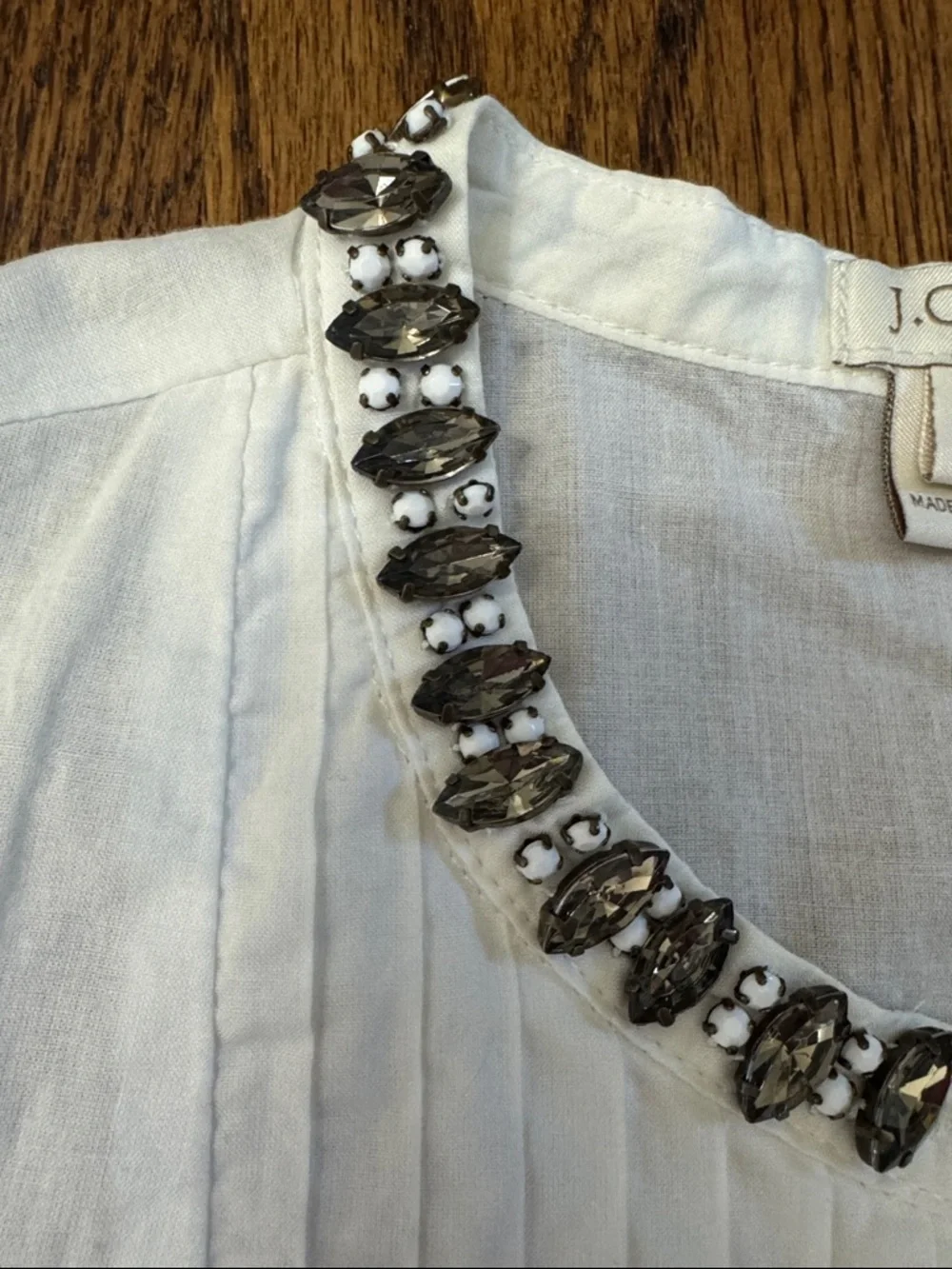 J. Crew sleeveless 100%